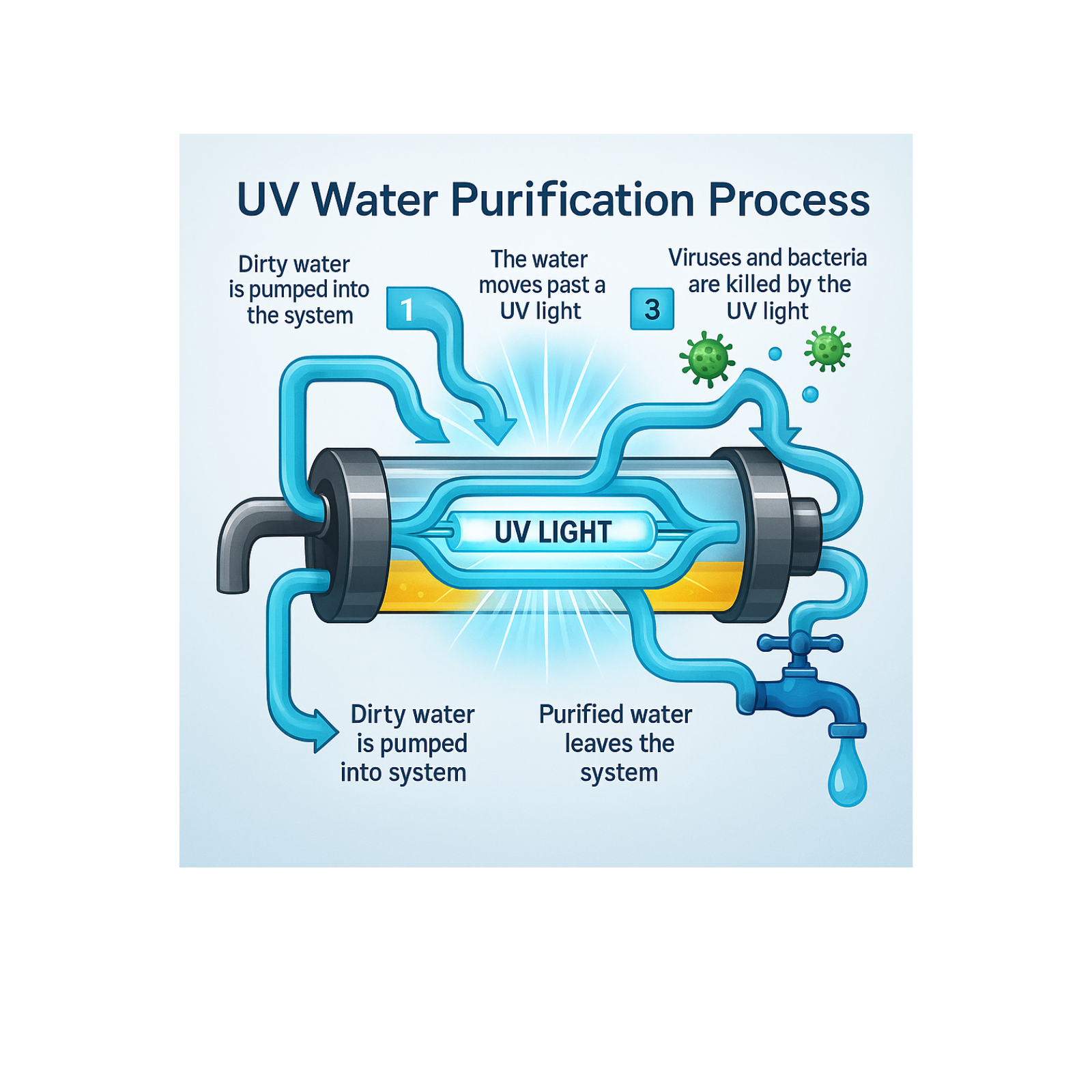 UV disinfection